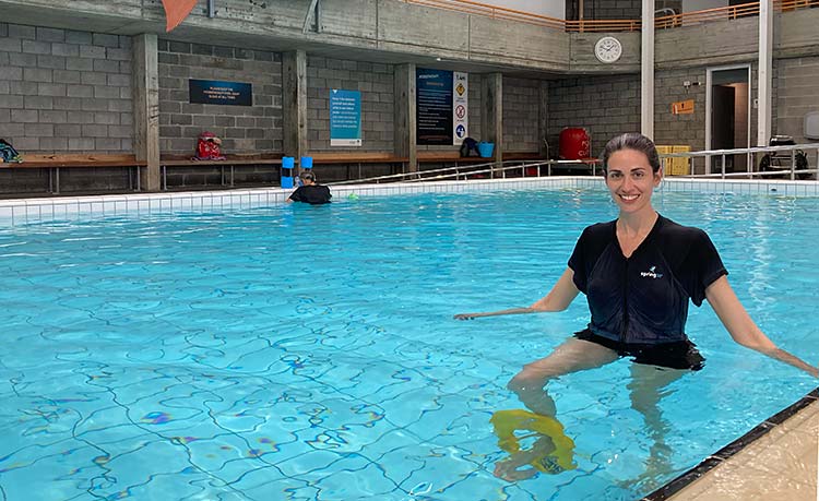 hydrotherapy classes harold holt pool